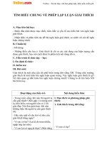 giao an bai tim hieu chung ve phep lap luan giai thich