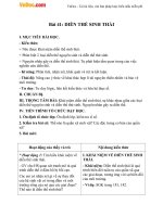 giao an sinh hoc 12 bai 41