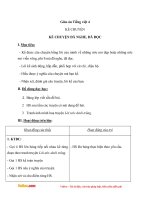 giao an tieng viet 4 tuan 8 bai ke chuyen ke chuyen da nghe da doc