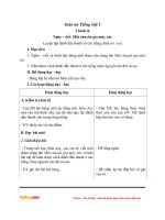 giao an tieng viet 5 tuan 5 chinh ta mot chuyen gia may xuc