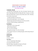 giao an lop choi cao tho ga trong