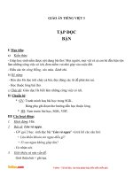 giao an tieng viet 3 tuan 7 bai tap doc ban