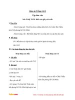 giao an tieng viet 3 tuan 1 bai tap lam van noi ve doi thieu nien tien phong