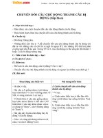 giao an bai chuyen doi cau chu dong thanh cau bi dong tiep