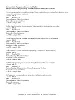 Introduction to management science 11th edition taylor test bank 