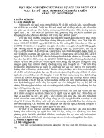 SKKN DẠY HỌC “CHUYỆN CHỨC PHÁN SỰ ĐỀN TẢN VIÊN” CỦA NGUYỄN DỮ THEO ĐỊNH HƯỚNG PHÁT TRIỂN NĂNG LỰC NGƯỜI HỌC