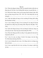 câu hỏi ôn thi môn đường lối full