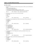 Introduction to psychology 10th edition kalat test bank 