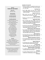 Các nghiên cứu về khoa học dạy nghề