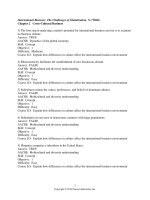 International business 7th edition wild test bank 