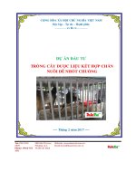 Trồng cây dược liệu kết hợp chăn nuôi dê nhốt chuồng 