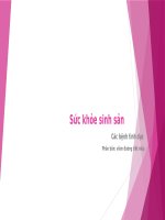 Sức khỏe sinh sản phần bốn: Bệnh viêm đường tiết niệu