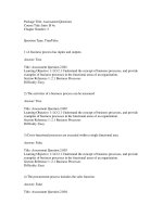 Introduction to information systems 4th edition rainer test bank 