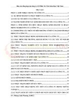 BÁO CÁO THỰC TẬP TẠI CÔNG TY CỔ PHẦN TƯ VẤN GIÁO DỤC VIỆT NAM – EDUVIET.