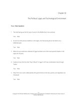 International management culture strategy and behavior 9th edition luthans test bank 