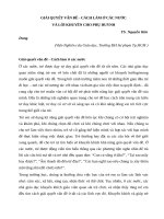 Giải quyết vấn đề cách làm ở các nước và lời khuyên cho phụ huynh