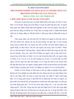 SKKN XÂY DỰNG VÀ QUẢN LÝ LỚP HỌC BẰNG CÁC BIỆN PHÁP GIÁO DỤC KỶ LUẬT TÍCH CỰC