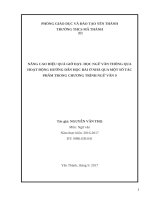 sang kiến kn HUONG DAN HOC BAI ở NHÀ