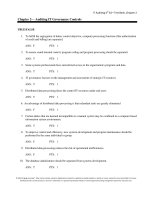 Information technology auditing 4th edition hall test bank 