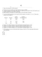 Introduction to statistics for social sciences canadian 1st edition colwell test bank 