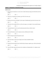 Introduction to accounting information systems international edition 8th edition hall test bank 
