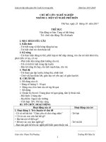 GIAO AN NGHE NGHIỆP