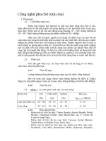 công nghệ chế biến rượu mùi