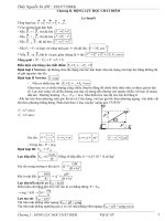 bài tập vật lý lớp 10 chương 2 có tự luận và trắc nghiệm