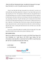 Phân tích chiến lược marketing kinh doanh  sản phẩm thẻ tín dụng quốc tế của ngân hàng vietin bank và so sánh với sản phẩm cùng loại của vietcombank