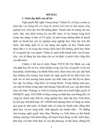 Vai trò của đoàn TNCS hồ chí minh trong quản lý hành chính nhà nước thực tiễn tại tỉnh quảng nam (tt) 