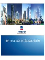 Biện pháp thi công sàn ứng suất trướcTài liệu quý của công ty Freyssinet chuyên về ƯST