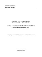 Tư vấn xây dựng bộ tiêu chí/tiêu chuẩn và thiết kế mẫu nhà xanh tại thành phố Hà Tĩnh