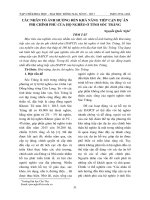 Kha nang tiep can du an chinh phu 