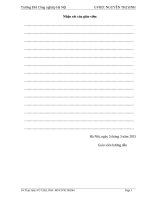 báo cáo thực tập may mặc công ty ps vina