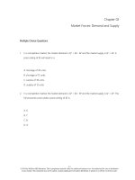 Managerial economics and business strategy 8th edition baye test bank 