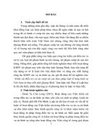 Kiểm sát điều tra vụ án cướp tài sản theo pháp luật tố tụng hình sự Việt Nam từ thực tiễn tỉnh Quảng Bình (tt)