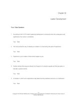 Leadership enhancing the lessons of experience 8th edition hughes test bank 