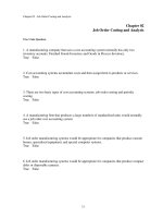 Managerial accounting 3rd edition wild test bank 