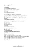 Macroeconomics 5th edition williamson test bank 