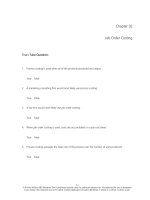 Managerial accounting 2nd edition whitecotton test bank 