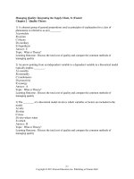 Managing quality integrating the supply chain 5th edition foster test bank 