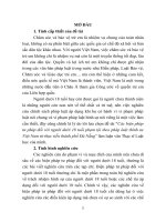 Các biện pháp tư pháp đối với người dưới 18 tuổi phạm tội theo pháp luật thình sự Việt Nam từ thực tiễn thành phố Đà Nẵng (tt)