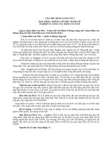 Ôn thi nghiệp vụ công tác đảng 1