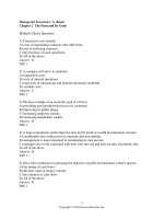 Managerial economics 7th edition keat test bank 