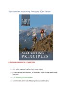 Test bank for accounting principles 10th edition 