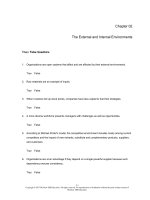 Management leading and collaborating in a competitive world 12th edition bateman test bank 