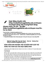 Sáng kiến kinh nghiệm_ Một số biện pháp giúp trẻ hứng thú tham gia vào hoạt động KPKH - Website Trường Mầm Non Đại Thạnh - Đại Lộc - Quảng Nam