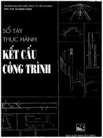 So tay thuc hanh ket cau cong trinh