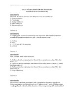 Dump luyện thi CCIP CCIE SP cực chất