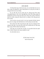 Phát hiện xâm nhập mạng dựa trên phân tích sâu gói tin